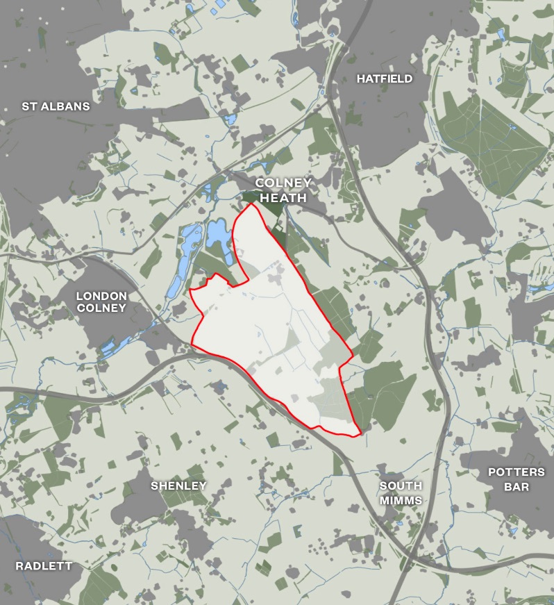 bowmans cross location map